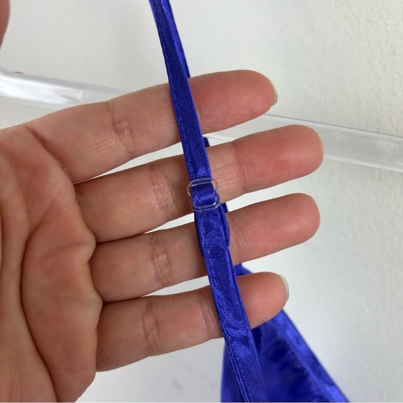 Vintage Frederick's of Hollywood purple rose Design slip dress nightie size: M - Picture 10 of 10